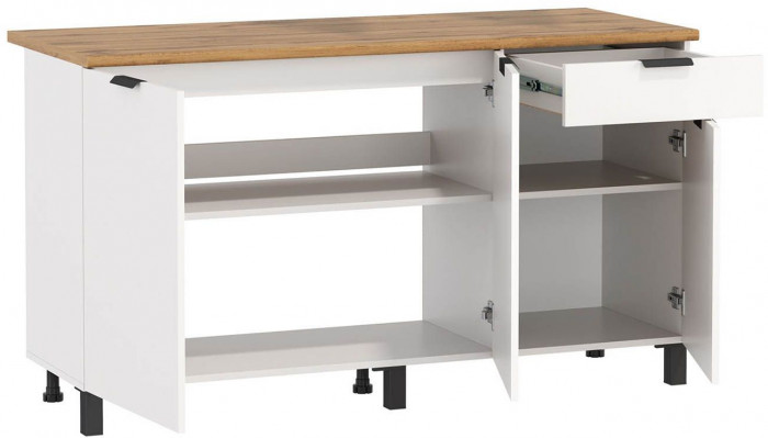 Венера стол 1500 Белый