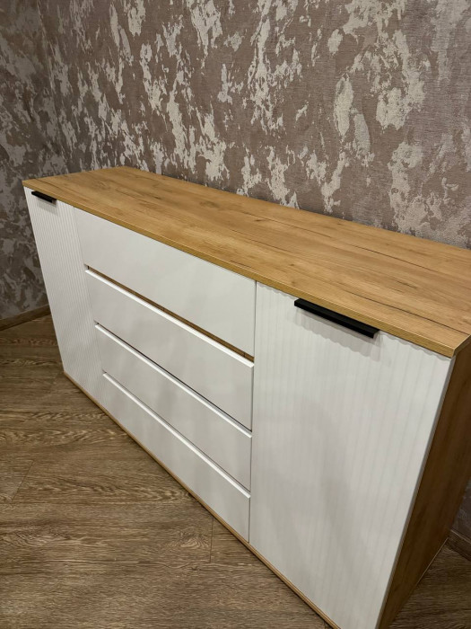 Марвэл Комод 2 двери 4 ящика (1600), Кашемир