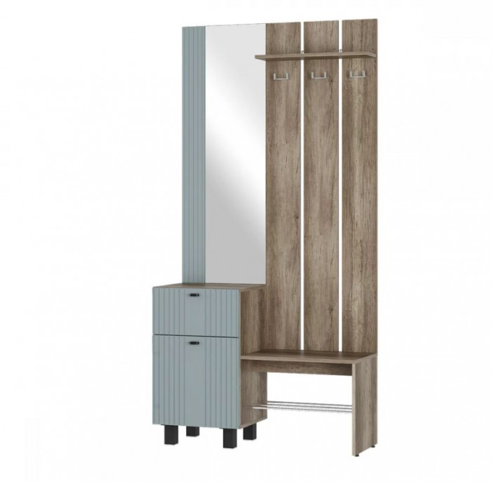 Прихожая "Олива" ПР-04 Дуб каньон/MF11Шарли бриз