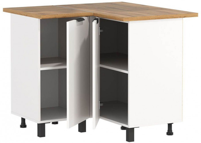 Венера стол угловой Белый