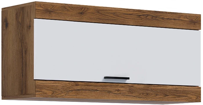 Прага Модульная Гостиная, вариант №4, делано/Белый глянец