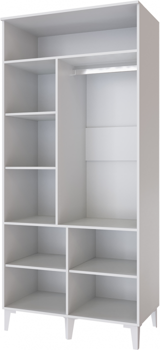 Толедо Шкаф 2-х створчатый ТШ-21 белый