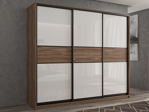 Шкаф-купе Кааппи 11 Орех Тьеполло 210х60х230 см