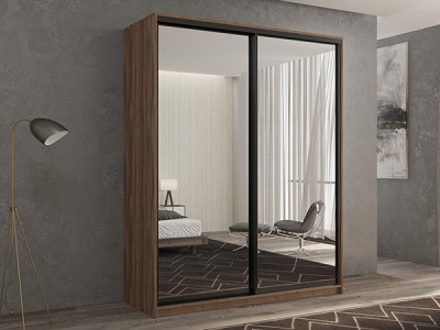 Шкаф-купе Кааппи 1 Орех Тьеполло 140х45х230 см