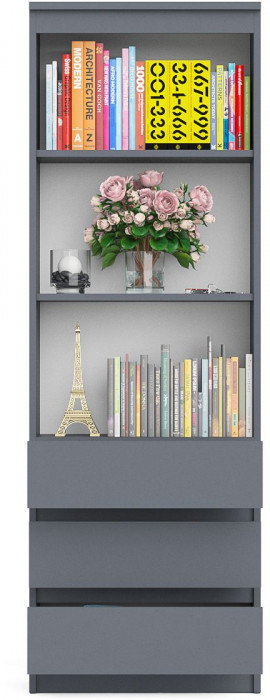 Мори Стеллаж МСТ600.3, графит