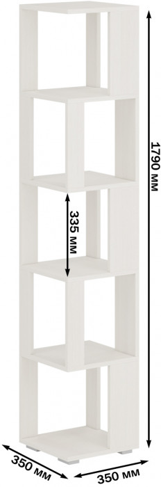 Стеллаж СВК, дуб лоредо
