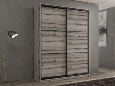 Шкаф-купе Кааппи 4 Эвок Окаменелый 100х60х230 см