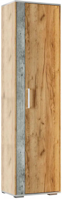 Прихожая &quot;Кензо&quot; Шкаф крафт/бетон