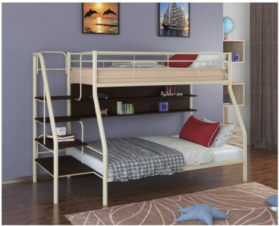 Двухъярусная кровать Толедо-1П (Слоновая кость)