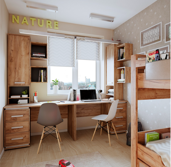 Куб 3 Nature 100, дуб табачный