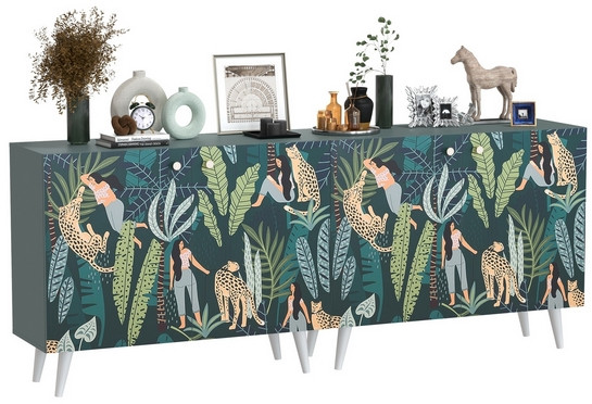 Либера Комод-тумба 16.230.01 + Либера Комод-тумба 16.230.01, пасифай/белый