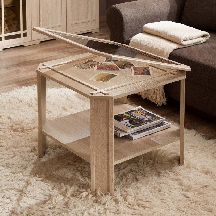 Столик журнальный Шерлоск 16, дуб