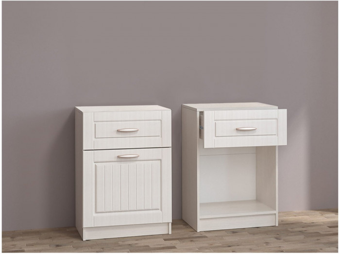 Модульная Прихожая Иннэс 6 МДФ (Сандал белый)