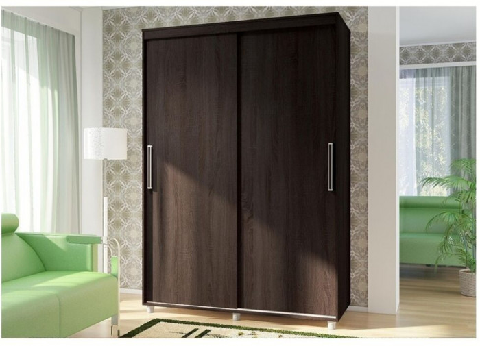 Шкаф-купе Комфорт 12 Прайм ЛДСП 1500 (Крафт белый)