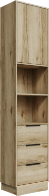 Шкаф Мадрид торцевой (0,35) с 3 ящ., Дуб делано