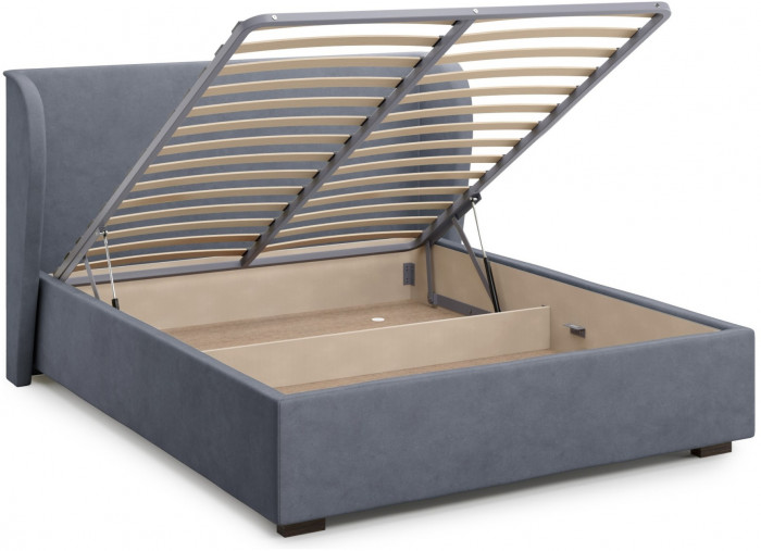 Кровать Tenno 160 с подъемным механизмом, Velutto 32