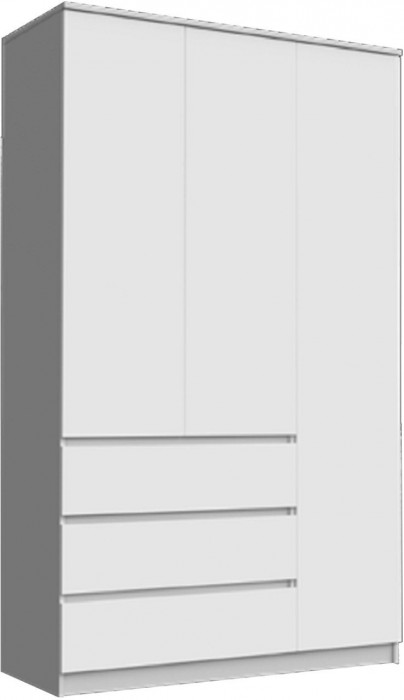 Модульная спальня Челси, комплектация 2 (Белый глянец, Белый)