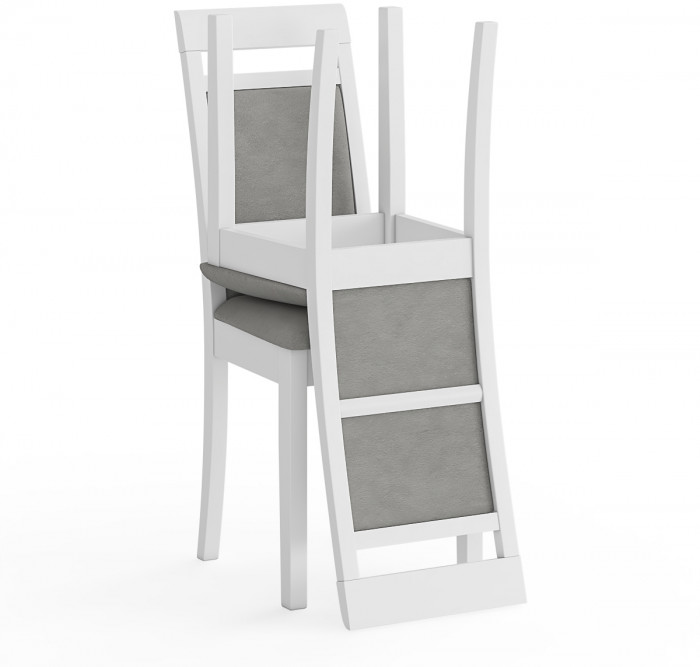 Два стула Мебель--24 Гольф-12 разборных, белый