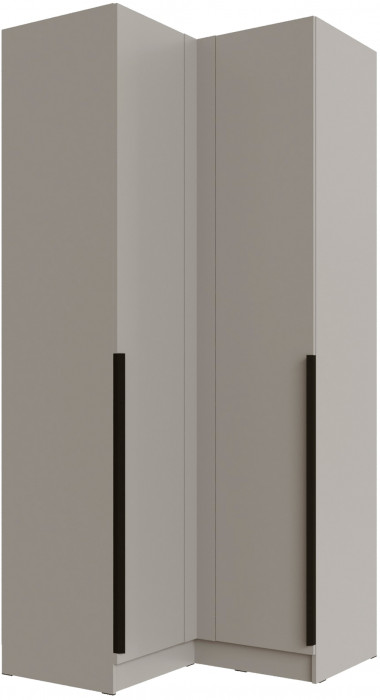 Шкаф угловой Мадрид угол прямой, Кашемир