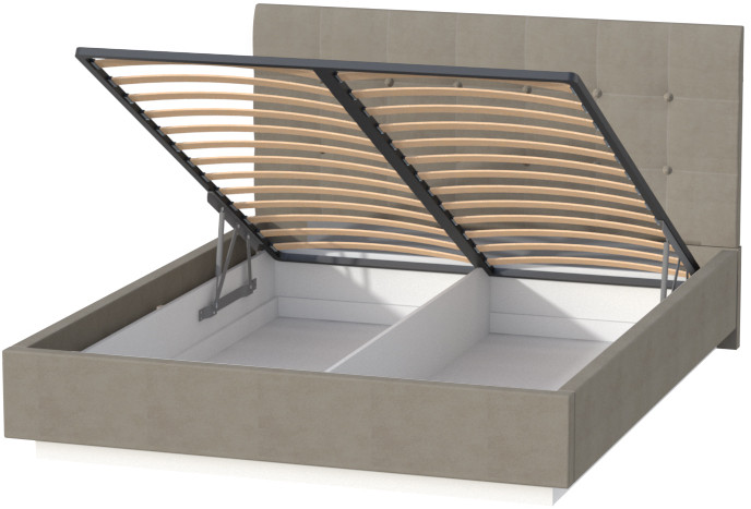 Кровать "Квадрат" арт.004 с подъемным механизмом, 140х200 - Alysia 005