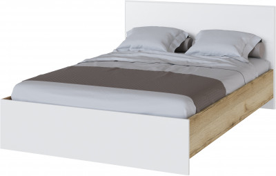Плейона Кровать 1400 делано/белый