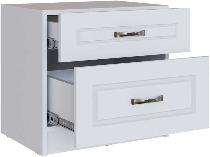 Модульная спальня Апполия, Белый/Белый дуб