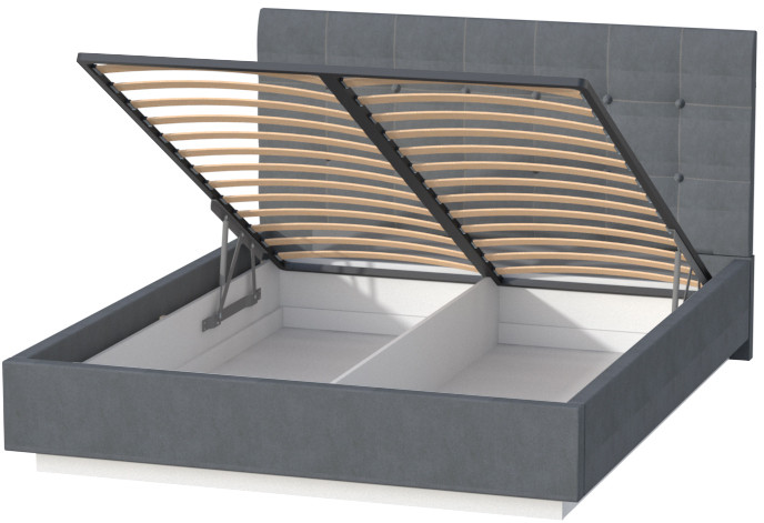 Кровать "Квадрат" арт.004 с подъемным механизмом, 140х200 - Alysia 014