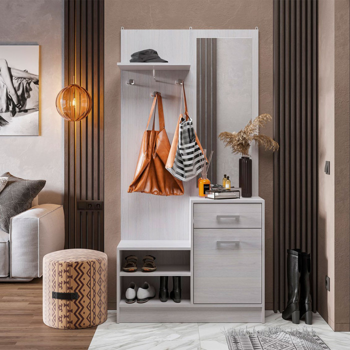 Прихожая "Дебора" (900х1840х292) анкор/анкор