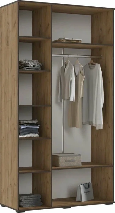 Норд Композиция Шкафов с антресолями + Терминал, Дуб крафт/Дуб крафт