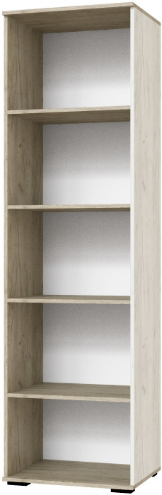 Шкаф бельевой Оскар-18, Дуб крафт серый/Дуб крафт белый