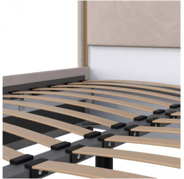 Кровать 160 с ортопед. основанием КР-431-М-16, Микровелюр Zeekr-11