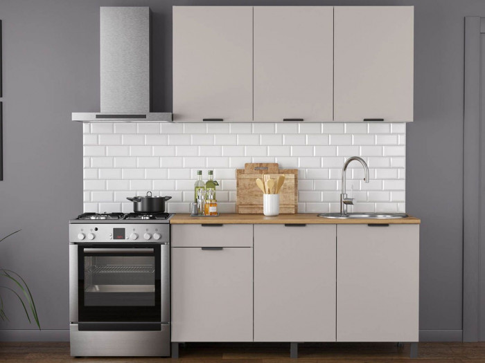 Кухня Венера 1500 Белый/Кашемир
