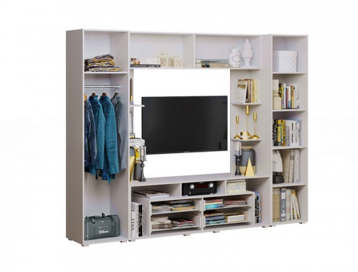 Гостиная Гармония Мрамор золото/белый