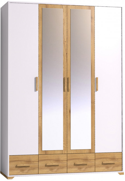 Шкаф для одежды и белья Айрис 555, дуб