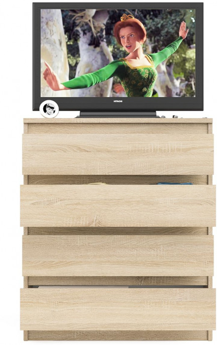 Мори Комод МК800.4, дуб сонома