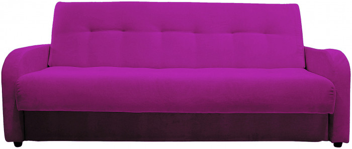 Раскладной диван-кровать, прямой, книжка, цвет бежевый, велюр, Лондон Люкс 140