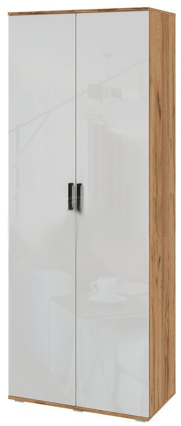 Модульная гостиная Виста (Дуб крафт/ Белый Глянец)