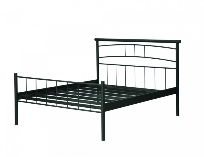 Кровать двойная Токио 42.25 Металл черный