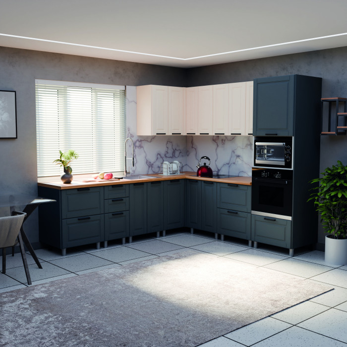 МК Аленушка ПД 600 Астра Сталь,скоба черный