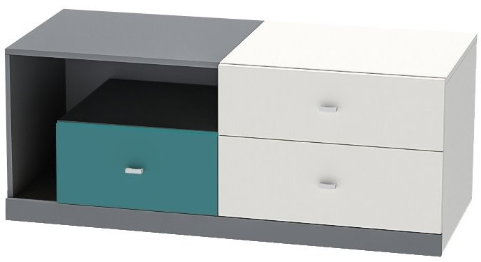 Клео Т-1 Тумба (Графит/Миндаль/Океан)