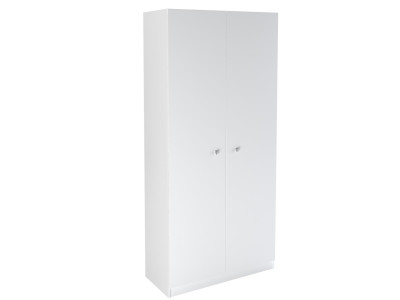 Шкаф прямой 45 Белый/Белый