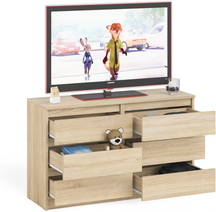 Мори Комод МК1200.6, дуб сонома