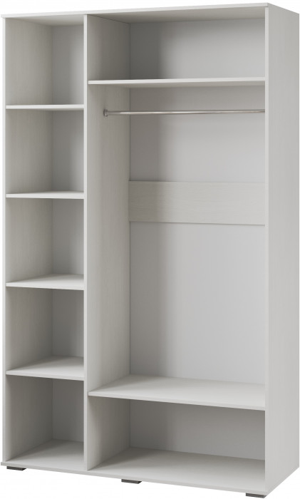 Ливорно Шкаф 3-х ств. ЛШ-24 ясень анкор светлый патина серебро