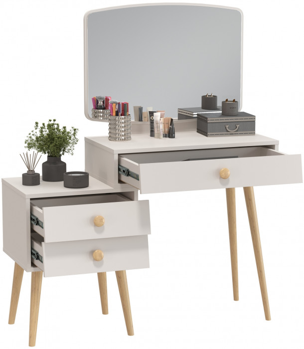 Афина Спальня 4-25901М1к.с. Трюмо, кашемир серый