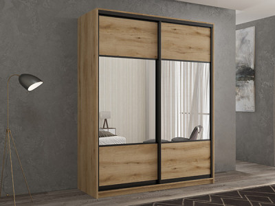 Шкаф-купе Кааппи 6 Эвок Прибрежный 160х45х230 см