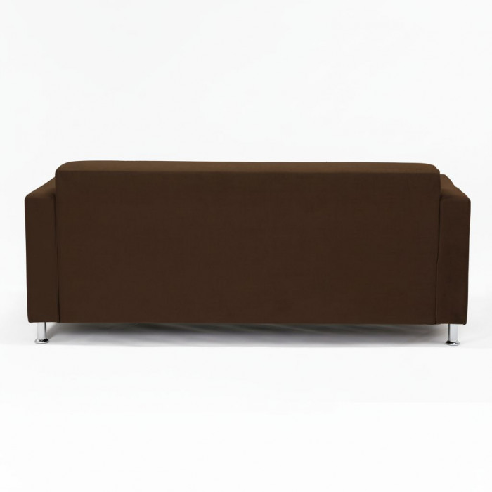 Диван прямой Томи, 180 см, велюр, коричневый