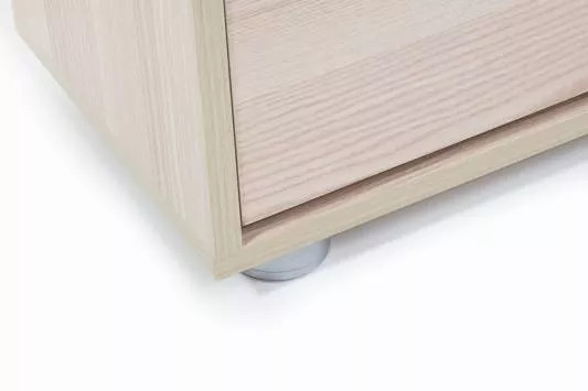 Обувница МС-1 ясень шимо светлый/милк