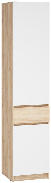 Шкаф Стоуби ШК-500 дуб крафт/белый глянец
