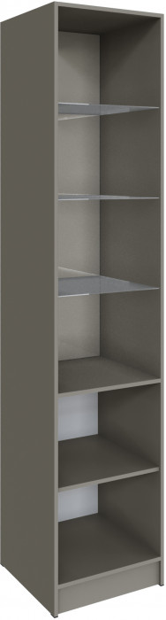 Шкаф Мадрид (0,5) с 2 фасадами, Мокко