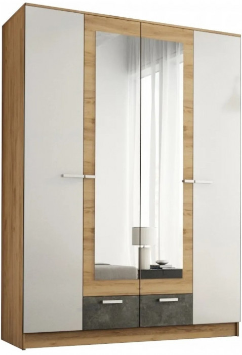 Адель Шкаф 1,6 платяной (Венге / лоредо)